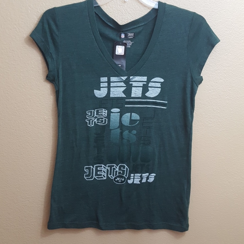5/$15 NWT New York Jets short sleeve tee XL